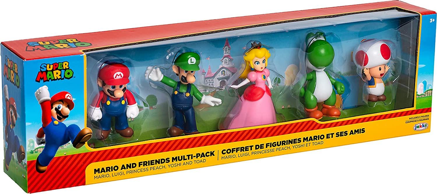 Super Mario Pack di 5 personaggi