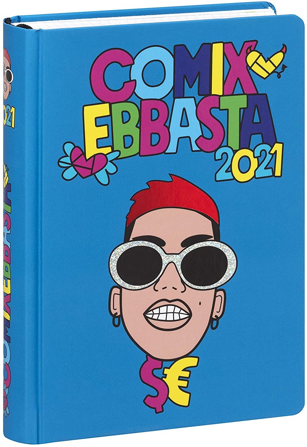 Diario Comix Ebbasta 2020-2021, 16 mesi Limited Edition Medium