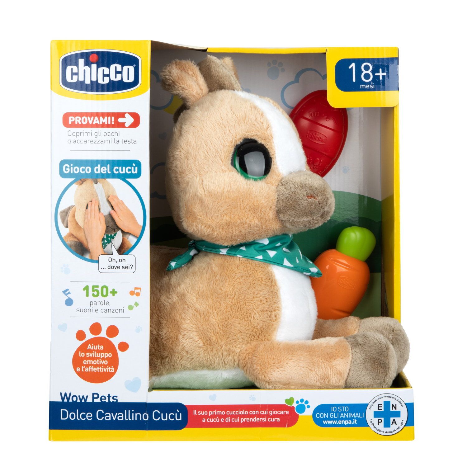 Peluche Giocattoli Chicco 18 Mesi CONIGLIETTO TRILLINO DOUDOU