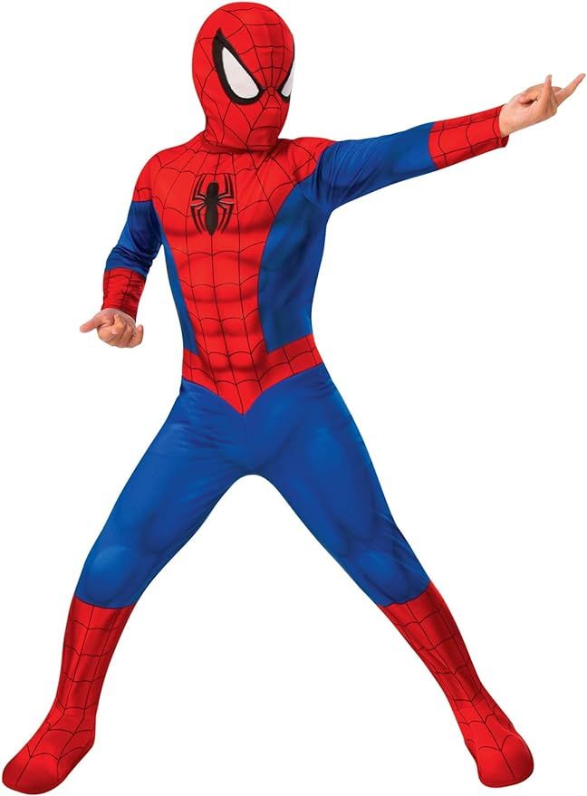 Vestito Spiderman 3-4 anni Taglia S Originale