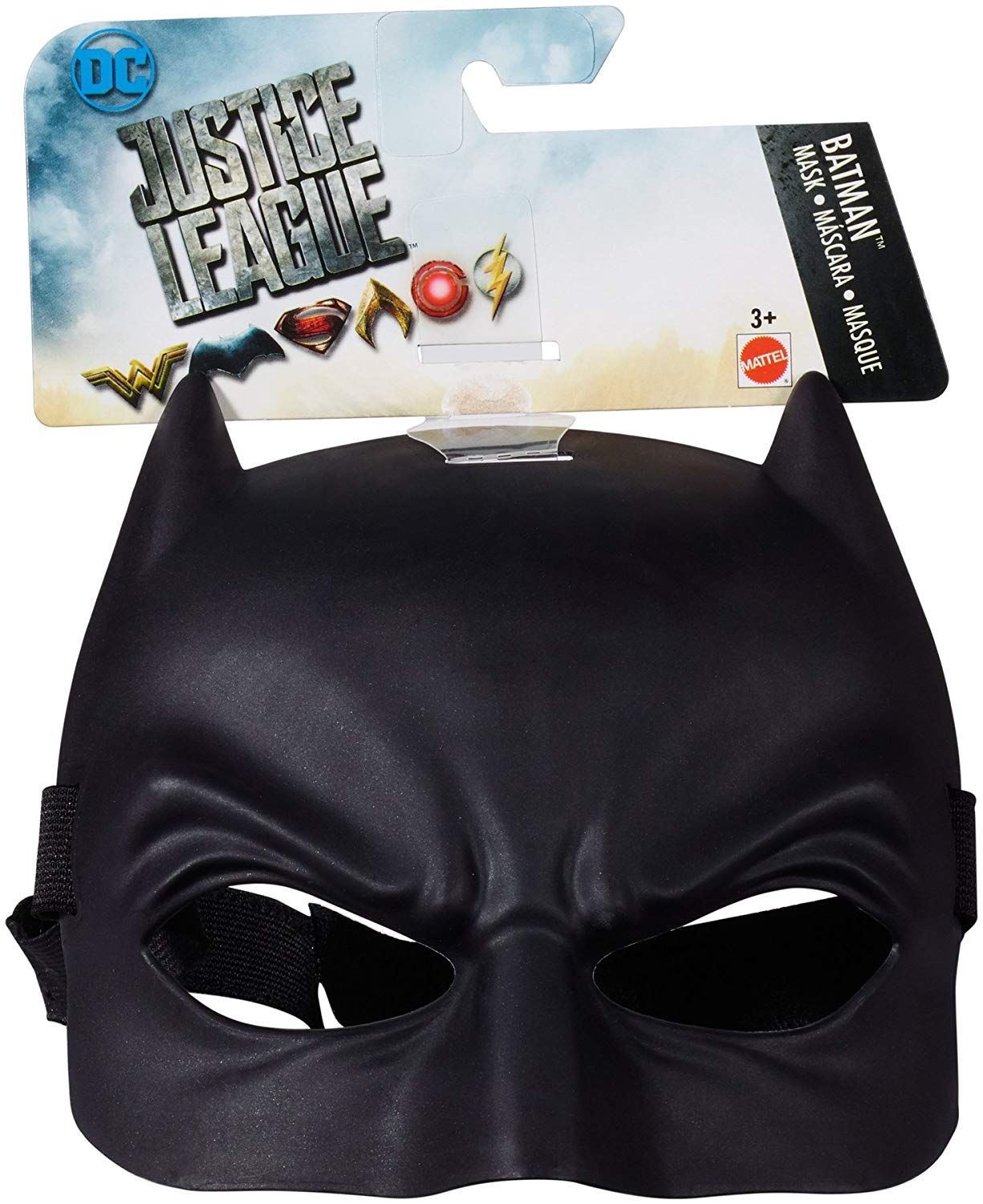Justice League. Maschera Batman, Colore Nero