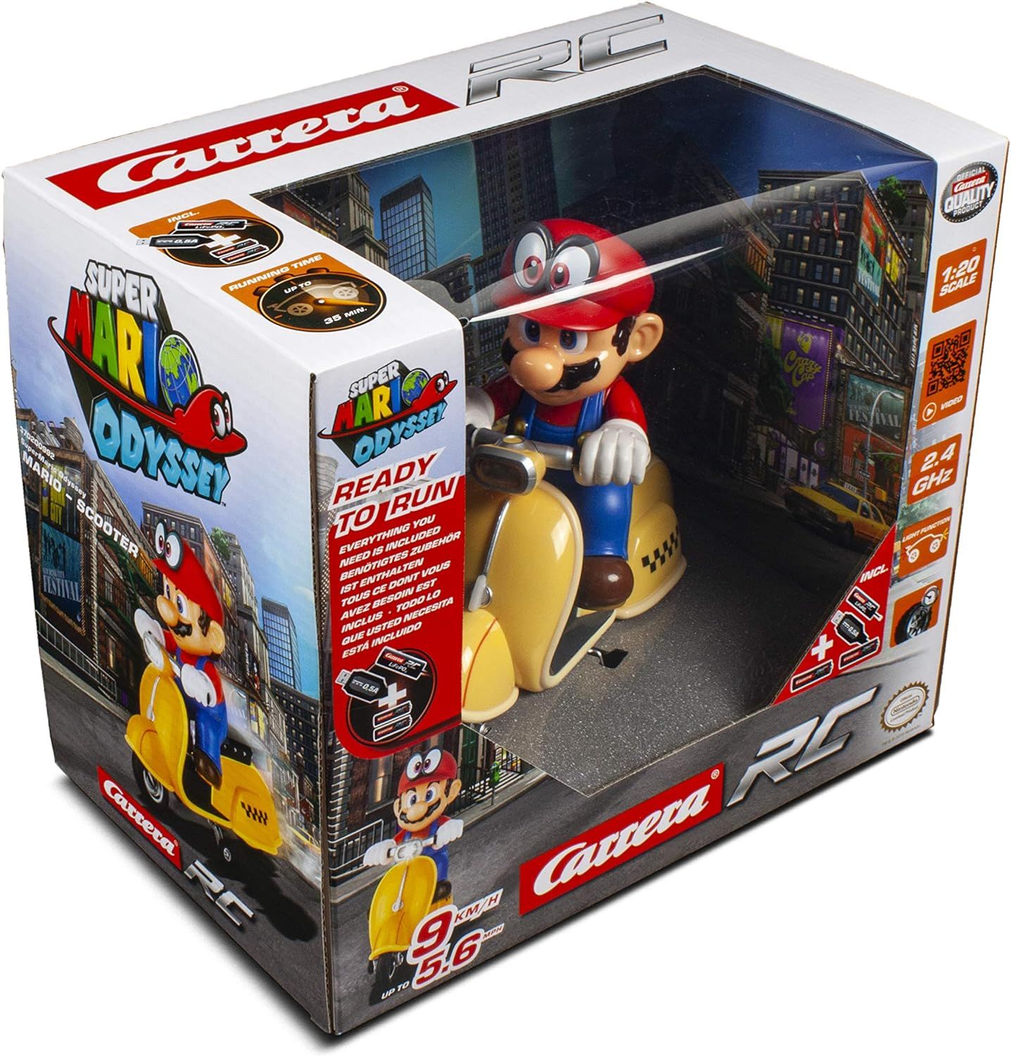 Super Mario vespa radiocomandata