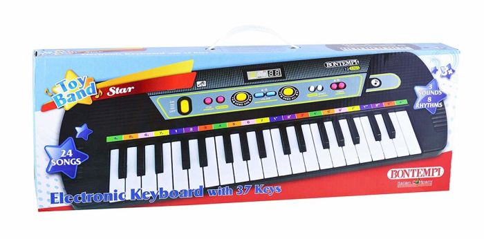 Digital Keyboard Tastiera Bontempi Music Star Pianola Bontempi Toy