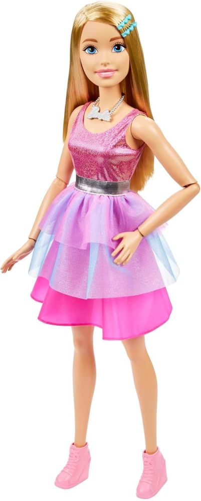 Doll Bambola Alta Bambole Barbie Vestito Rosa Barbie Bambola