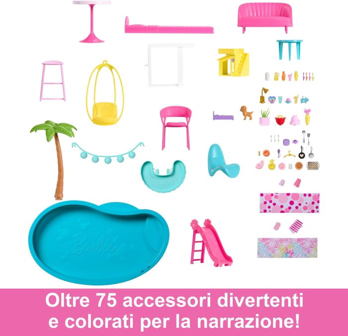 Barbie dreamhouse la casa dei sogni di Barbie