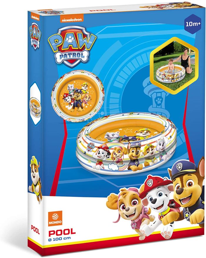 Letto Gonfiabile Paw Patrol 2 In 1 Con Sacco A Pelo - Per Bambini 130x61 Cm - Foto 9