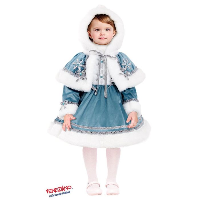 Frozen Vestito Regina Delle Nevi Adulto Costume Di Carnevale