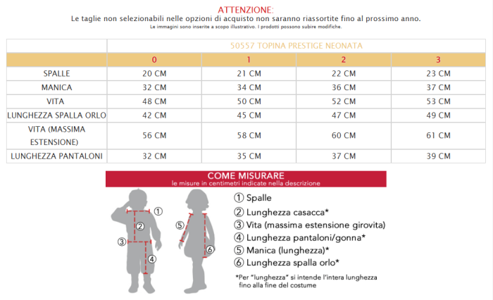 Costume di Carnevale Minnie (Topina Prestige Neonata) Veneziano