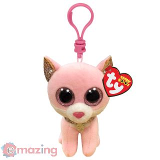 Peluche Beanie Boos Clips Gatto Fiona