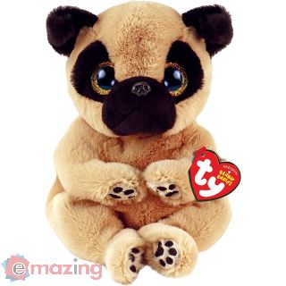 Peluche Ty Beanie Babies Cane Carlino Izzy 20 cm