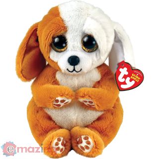 Peluche Beanie Babies Ruggles cane 20 cm
