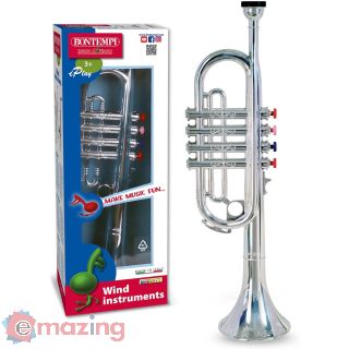 Bontempi Tromba Cromata Grande a 4 Note