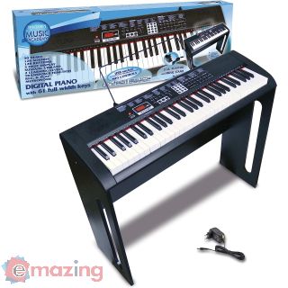 Piano digitale 61 tasti con gambe