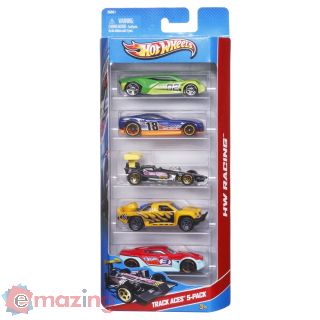 Hot Wheels Pack 5 Veicoli Scala 1:64 Ass. (01806)
