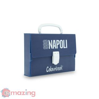 Valigetta Minipoly Napoli + Cancelleria Blu