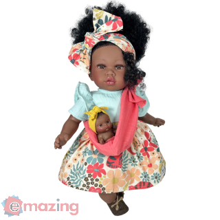 Bambola nines onil Addis Turchese 45 Cm Nines d onil