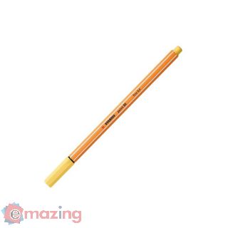 Penna Stabilo Point 88 88/23 - Giallo Chiaro con Punta Fine 0.4 mm