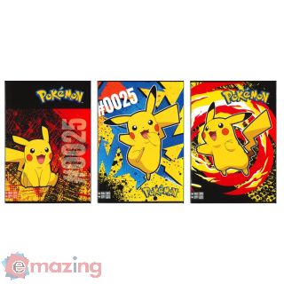 Maxi Quaderno Pokemon Righe a 96+r/100gr Assortiti