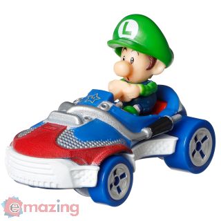 MarioKart Baby Luigi Sneeker Die-cast Hdb28