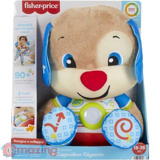 Peluche Il Cagnolino Gigante ridi e impara