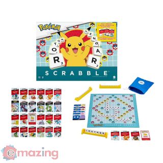 Mattel Games Scrabble Pokemon