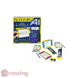 Pictionary vs AI, Lavagnetta da disegni per bambini con IA 8+ Mattel
