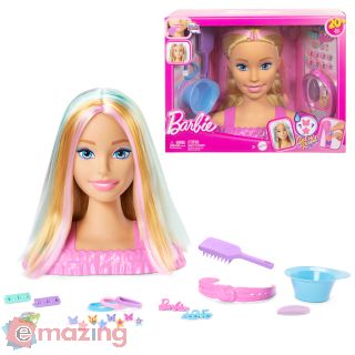 Testa da Pettinare Barbie Deluxe 20 Pz