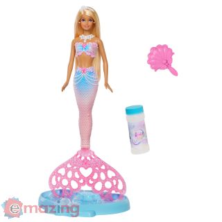Bambola Barbie Sirena Bolle di Sapone