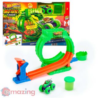 Hot Wheels Pista Chaos Loop Challenge Monster Truck