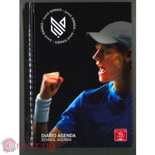 Diario Agenda Jannik Sinner Std - 2 Ass.