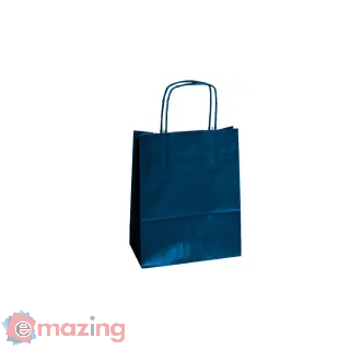 Busta Shopper in Carta 22x10x29 Blue