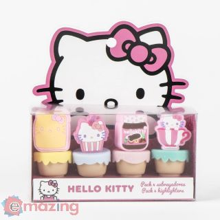Pack 4 Mini Evidenziatori Hello Kitty