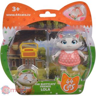 44 Gatti The Buffycats Friends Lola 8 cm con radio