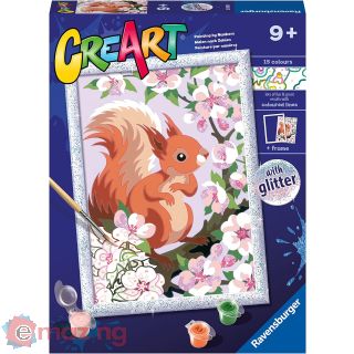 CreArt Scoiattolo glitter