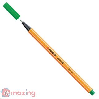 Penna Stabilo Point 88 88/36 - Verde Smeraldo con Punta Fine 0.4 mm