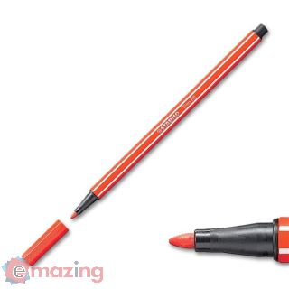 Pennarello Stabilo Pen 68 68/40 - Rosso Chiaro con Punta Media 1 mm