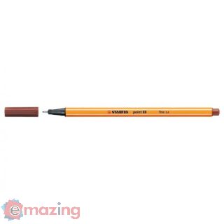 Penna Stabilo Point 88 88/75 - Terra di Siena Bruciato con Punta Fine 0.4 mm