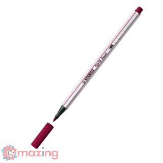 Pennarello Stabilo Pen 68 Brush 568/19 - Porpora con Punta a Pennello