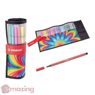 Pennarelli Pen 68 Arty Rollerset con custodia roller