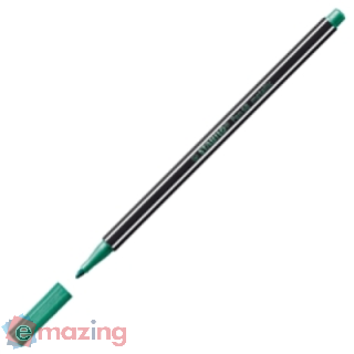 Pennarello Stabilo Pen 68 Metallic 68/836 - Verde Metallizzato con Punta Media