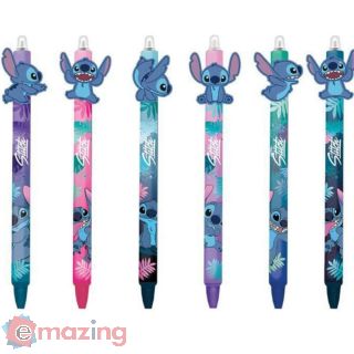Lilo & Stitch - Penna Cancellabile Blu, 3 Assortite 1 solo pezzo (54908PTR)