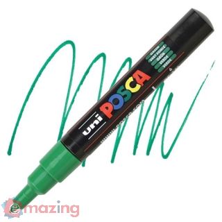 Pennarello Osama Uniposca Pc1m Extra Fine Verde