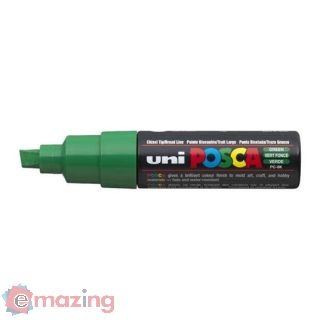 Pennarello Uni Posca Verde P. Scalpello