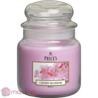 Price's Candles Candela in Giara Media Cherry Blossom