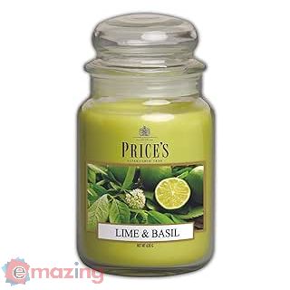 Candelaprofumata Media Lime e Basil