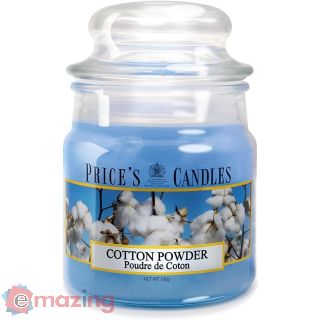 Candela Profumata in Giara Piccola Cotton Powder