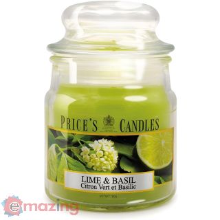 Candela Profumata in Giara Piccola Lime & Basil