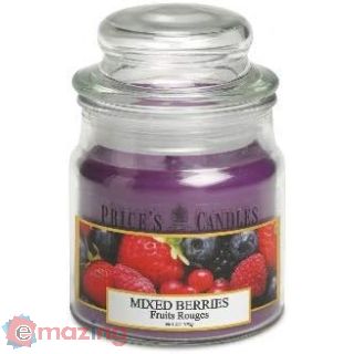 Candela profumata piccola Frutta Rossa