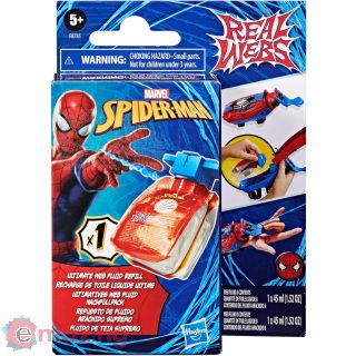 Spider man Hasbro Marvel, Ricarica di Fluido Ragnatela