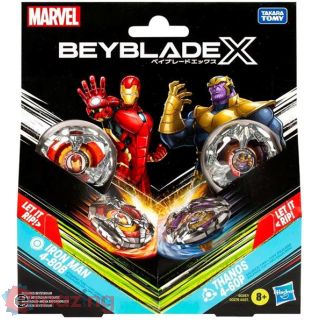 Hasbro - Beyblade X - Irona Man 4-80b Thanos 4-60p